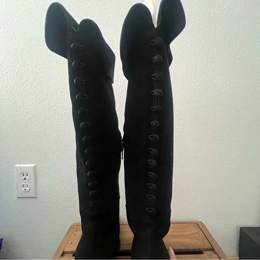VINTAGE STUART WEITZMAN TALL BOOTS SIZE 8 - Picture 5 of 5